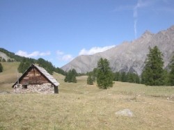 Sentier vers le lac des Sagnes