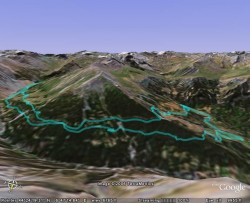 Vue du parcours