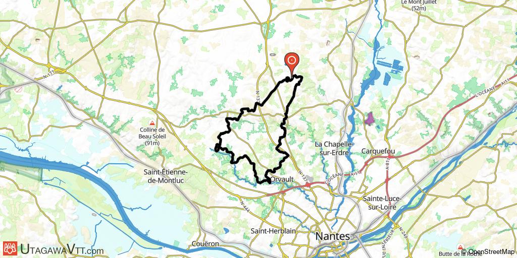 Boucle au sud de Grandchamp-des-Fontaines