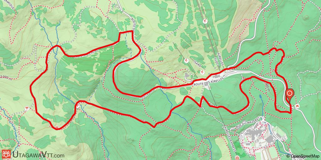 Circuit au nord de Font-Romeu