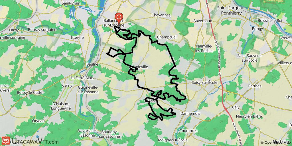 Verte Ballancourtoise 2010 - 54 km