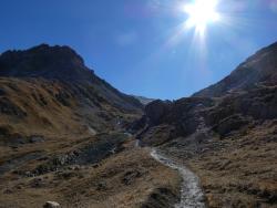 Sentier du col des Cerces.