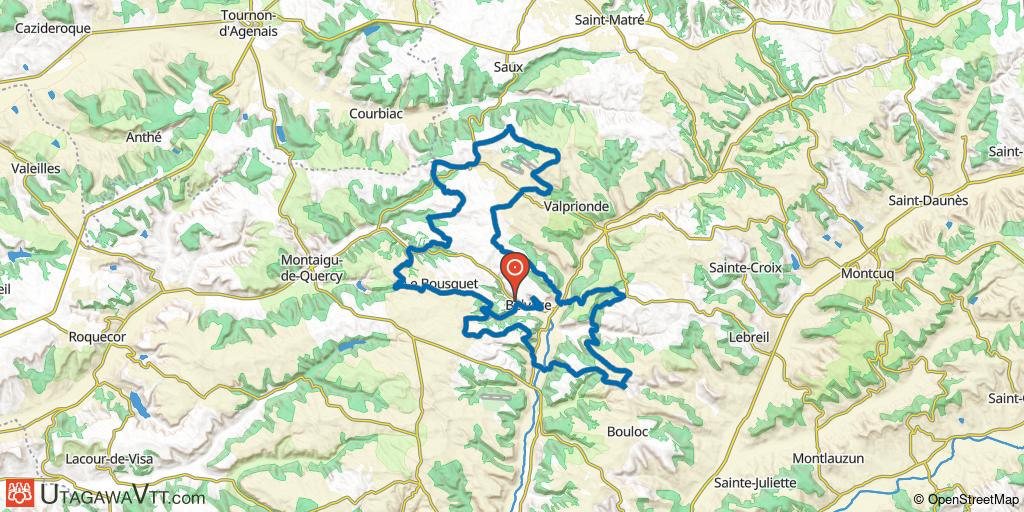 Sortie au départ de Belvèze
