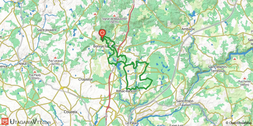 Le tube entre Bonnac et Rilhac