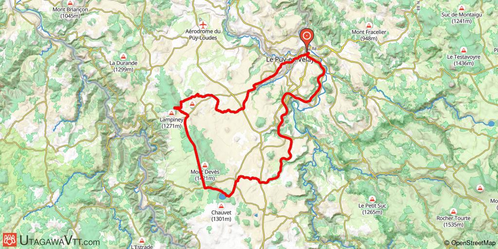 Le Puy-en-Velay - Parcours gravel