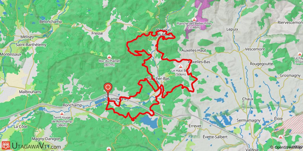 Rando TVS 2010 : Trans-Vosges-Saônoises - 52 km