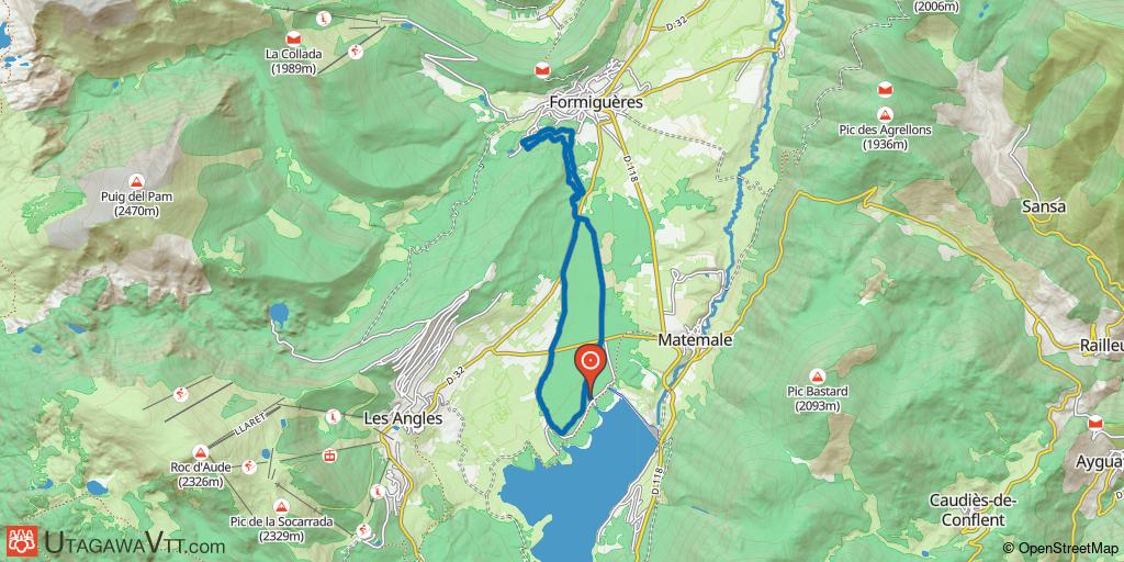 Pyrénées Catalanes - Circuit VTT-FFC N° 23 : Le Canal