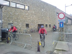 Yvoir, le départ