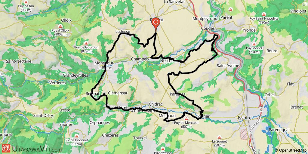 GR de Pays des Couzes à VTT