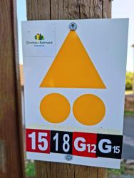 Arcinges, pancarte circuits VTT