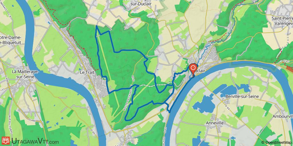 Duclair 22 km