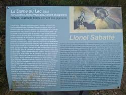 Sculpture La Dame du Lac, Lionel Sabatté