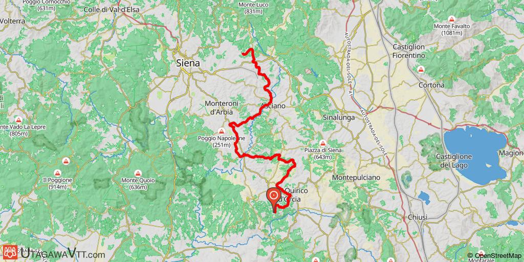 Sur les routes blanches de l'Eroica (Toscane)