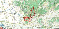 Lagnes - Excellent circuit à proximité du Mur de la Peste