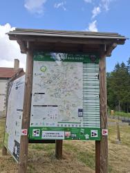 La Loge des Gardes, circuits VTT-FFC