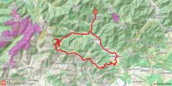 Les crêtes de Masevaux dans la vallée de la Doller