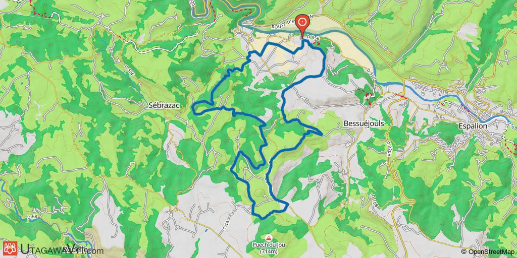Espalion, entre Aubrac et Causses.