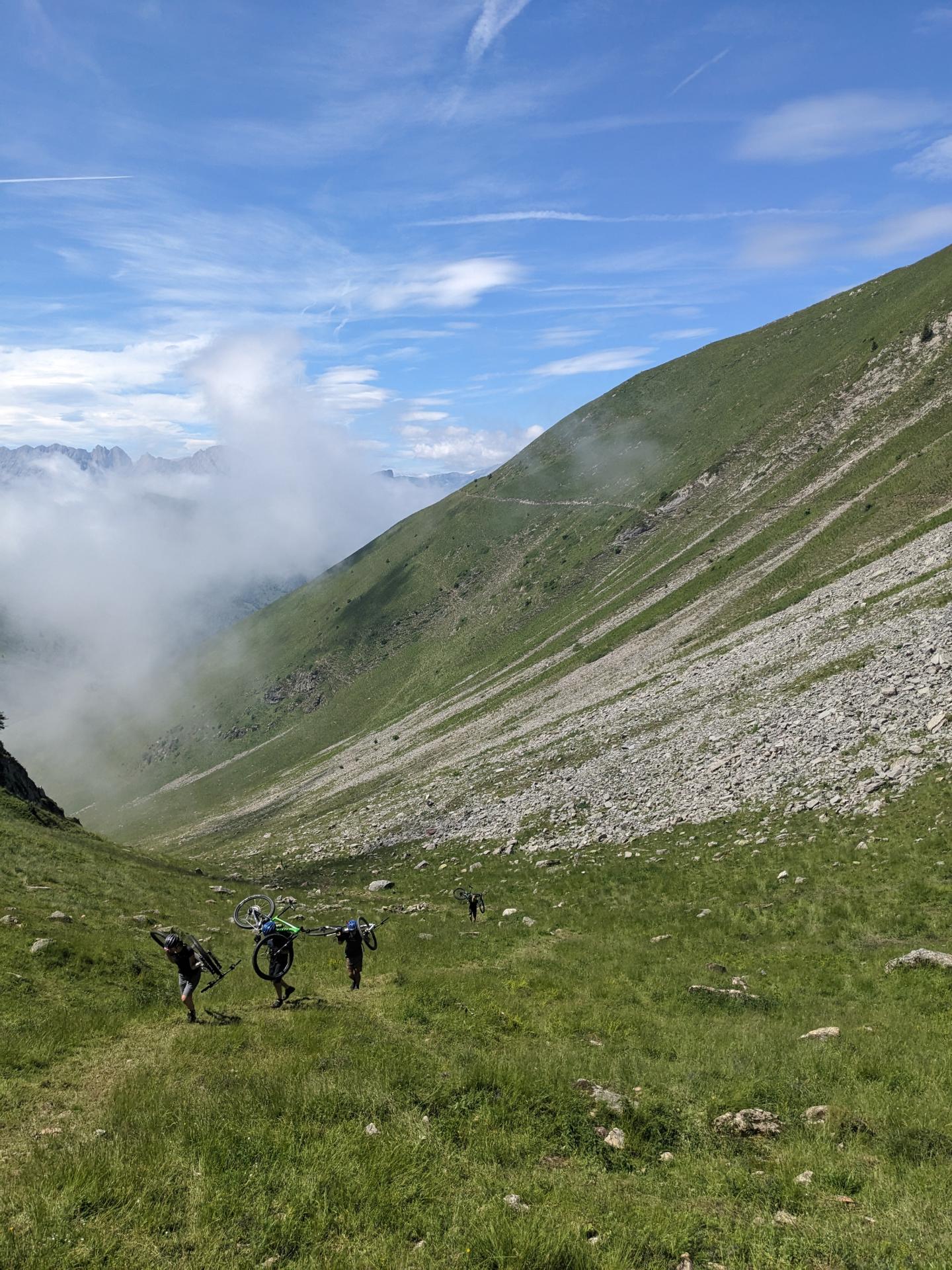 Corps - La Salette par le col des Prés