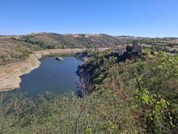 Gorges de la Loire, vue sur le château