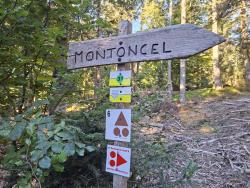 Balises circuits VTT et pédestres
