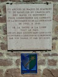 Beaubery, Mémorial