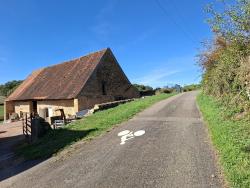 Maupré, début de la véloroute vers Champlecy