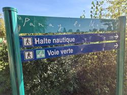 Retour sur le parking à Paray-le-Monial