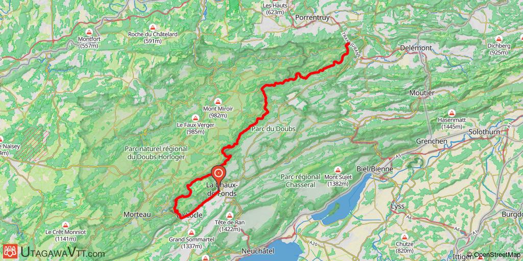 Descente du Doubs - Le Locle - St Ursanne