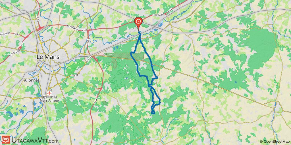 Montfort-le-Gesnois - Volnay, aller et retour