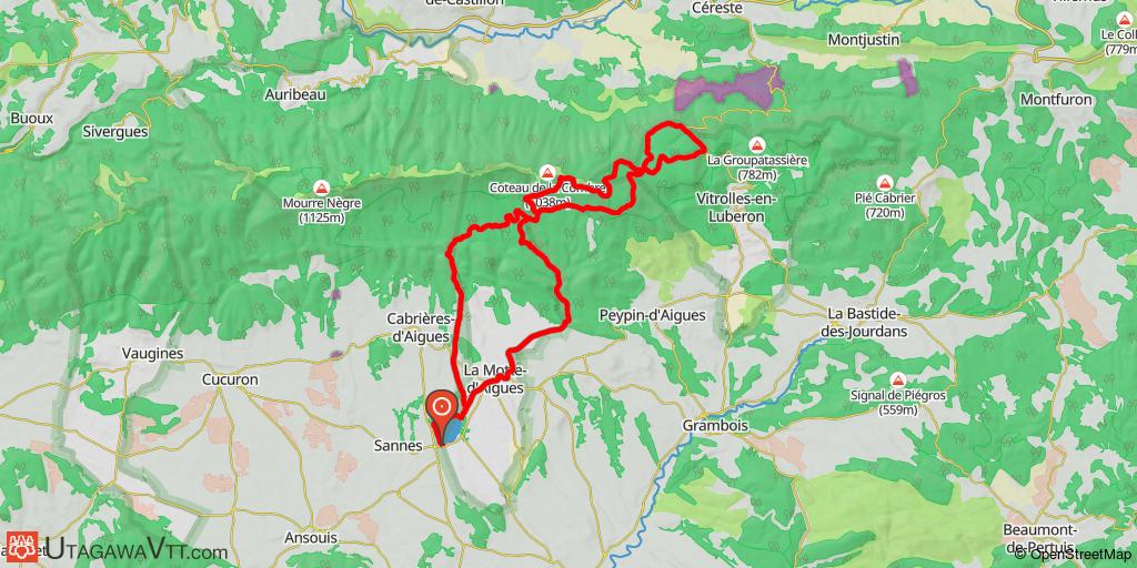 De la Bonde aux combes du Grand Luberon