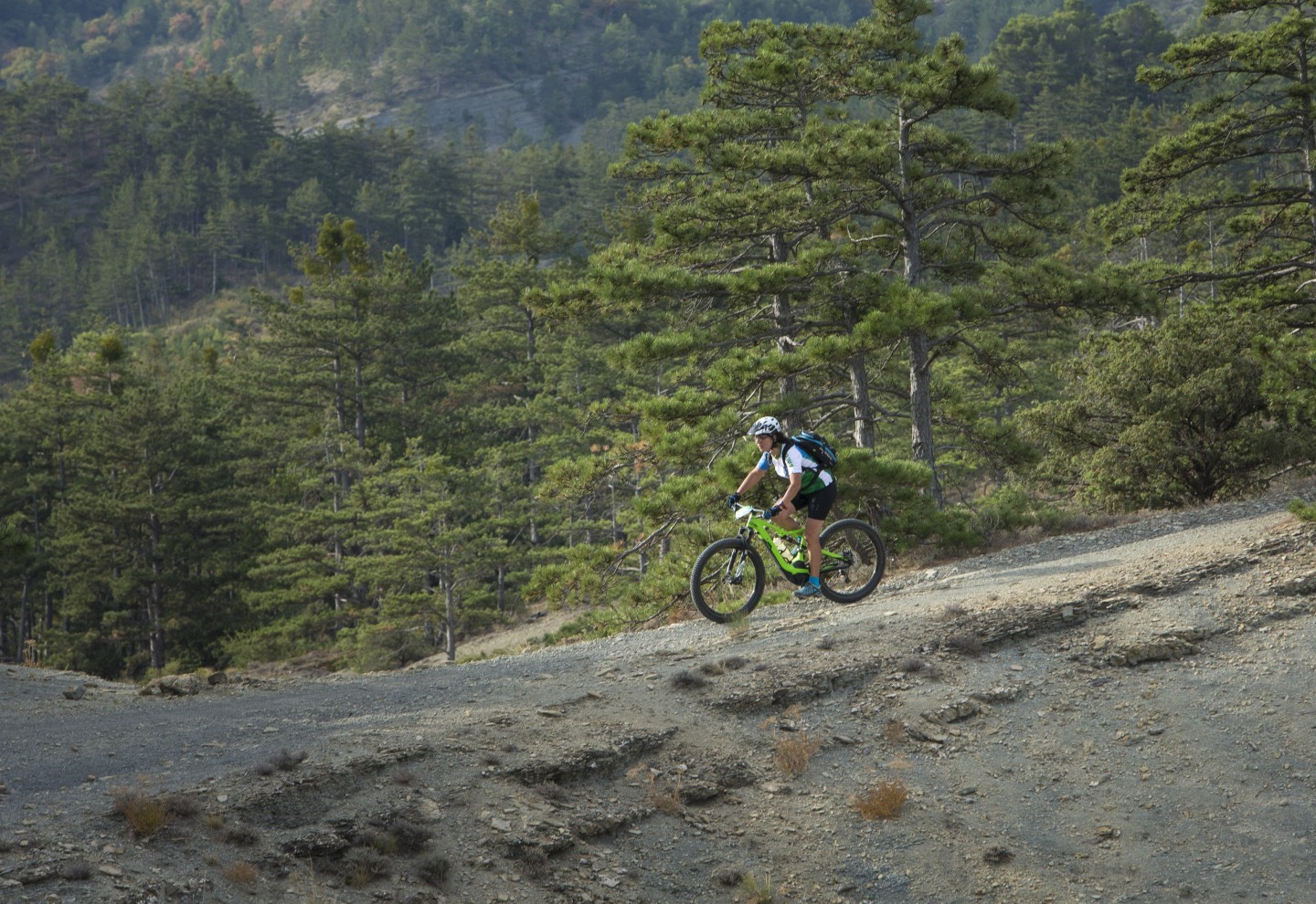 Domaine VTT Provence-Alpes, secteur Val de Durance - Circuit N°4 : Le Pas des Boeufs - Château-Arnoux