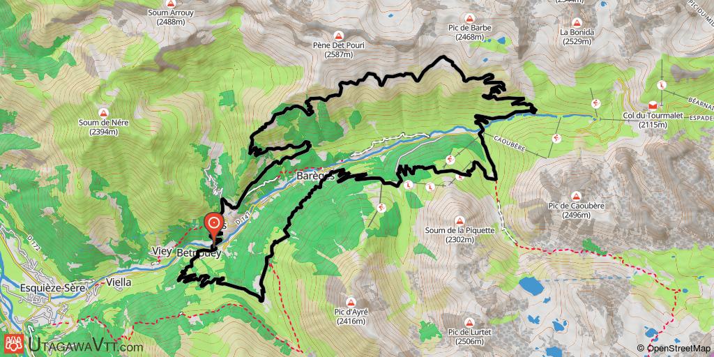 Le Capet par les recoins de Barèges 