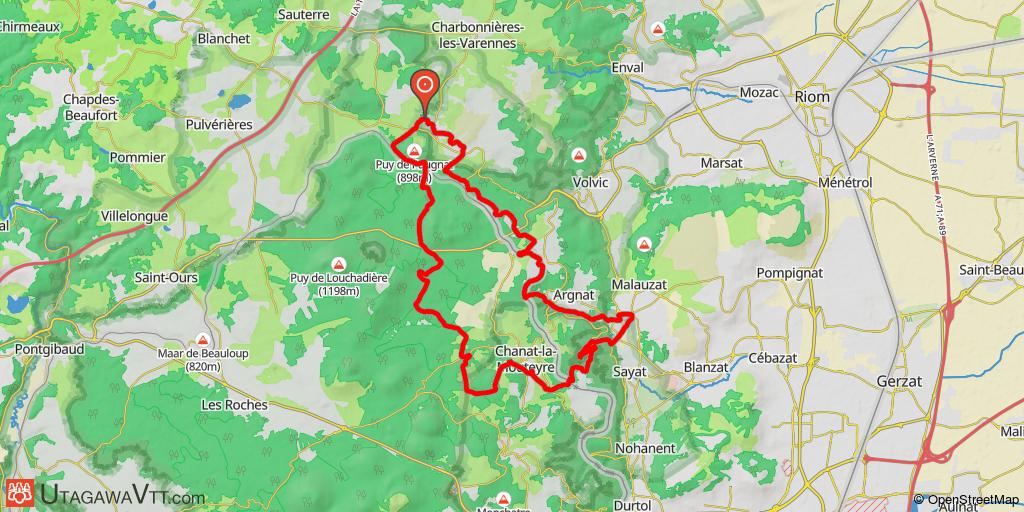 Rando entre Chaîne des Puys et vallon de Sayat