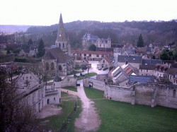 Vue du sommet du donjon