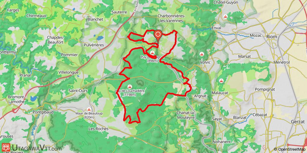 Entre Chaîne des Puys et porte des Combrailles