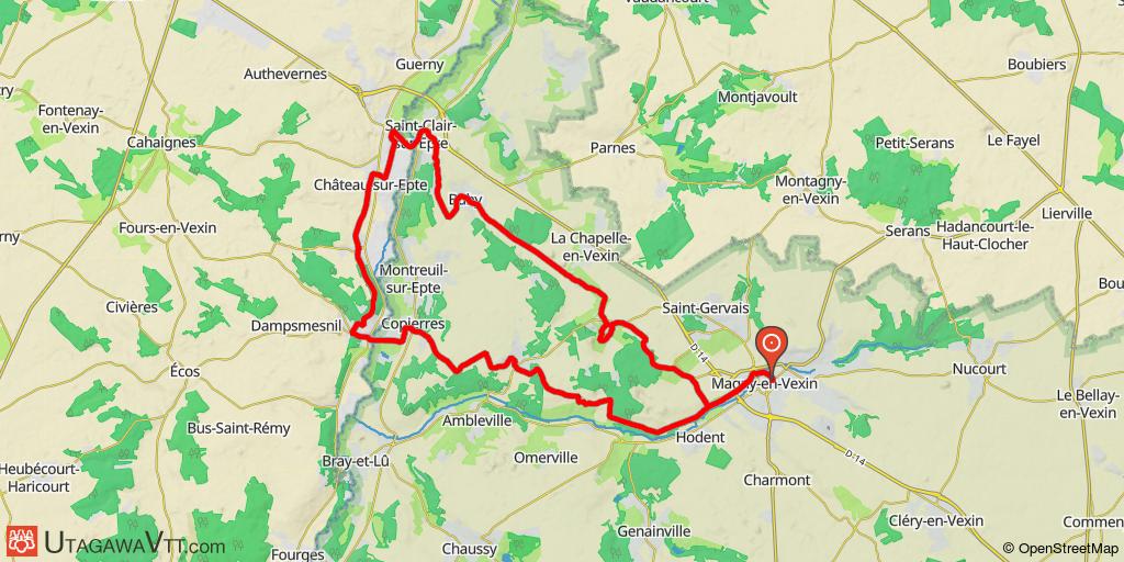 Rando 2005 du PNR du Vexin - 30 km