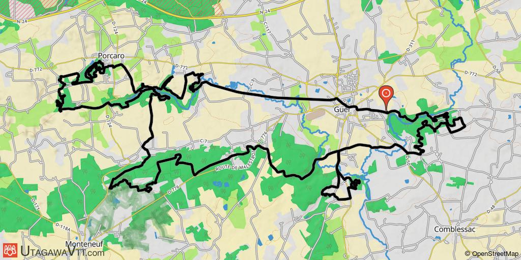 Rando de Guer  2011 - 48 km