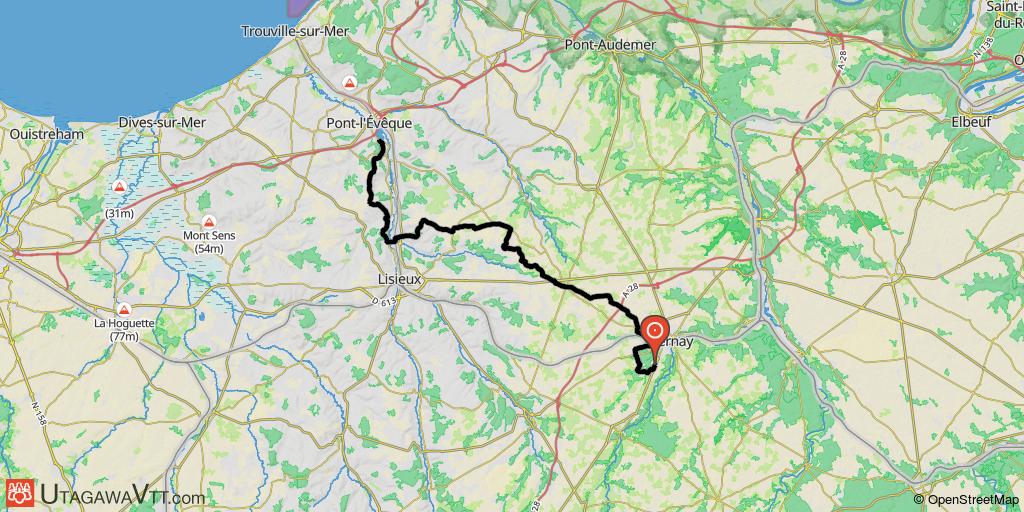 Raid Pontoise à Deauville - Bernay - Pont l’Evêque (Etape 3/4)