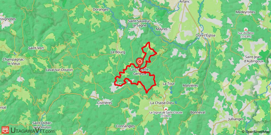 La Chapelle Geneste 2010 - 25 km
