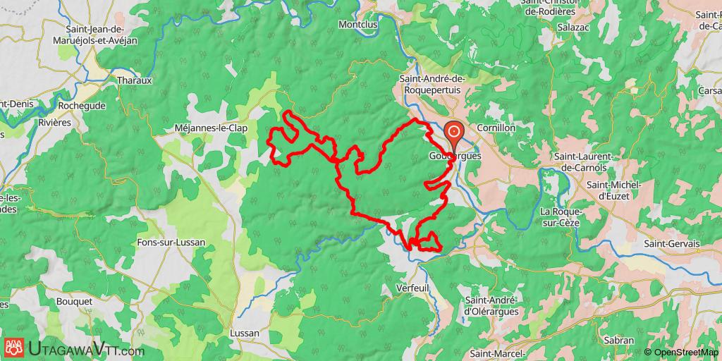 Rando Goudargues 2011 - 35 km