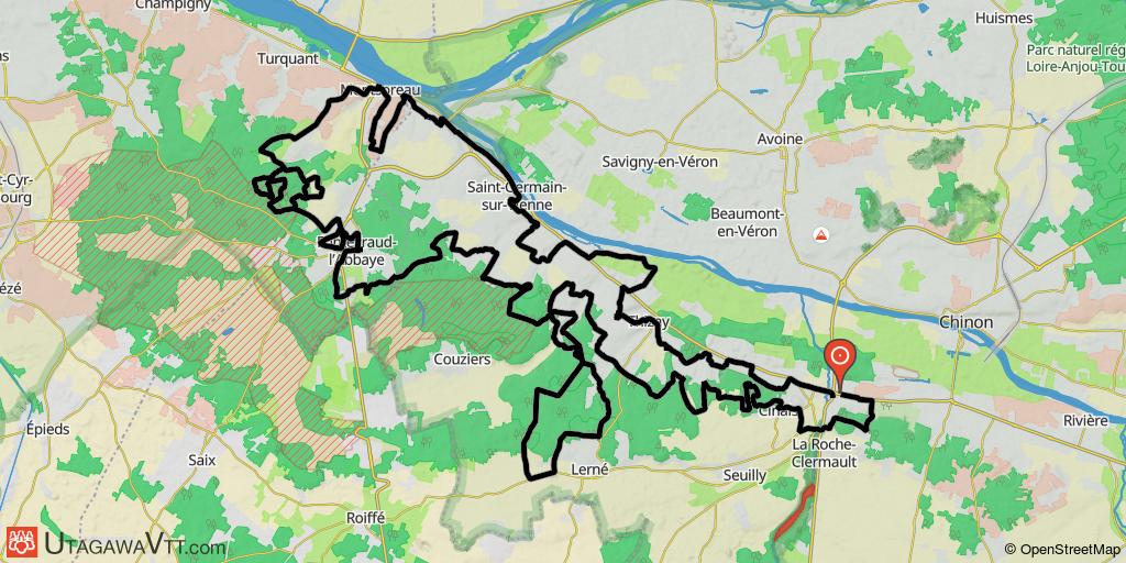 Entre Chinon et Montsoreau