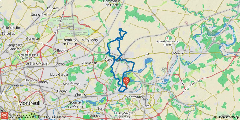 randonnee vtt thorigny sur marne