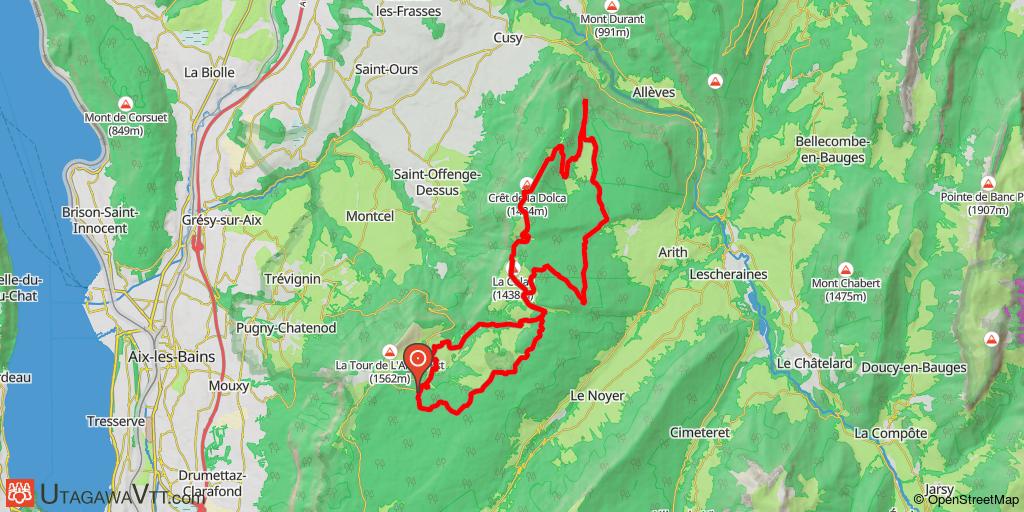 Du Revard au Mariet par les alpages