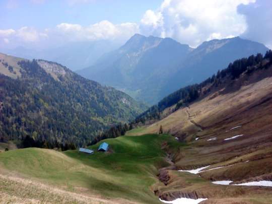 Col de la Fougère par Tamié