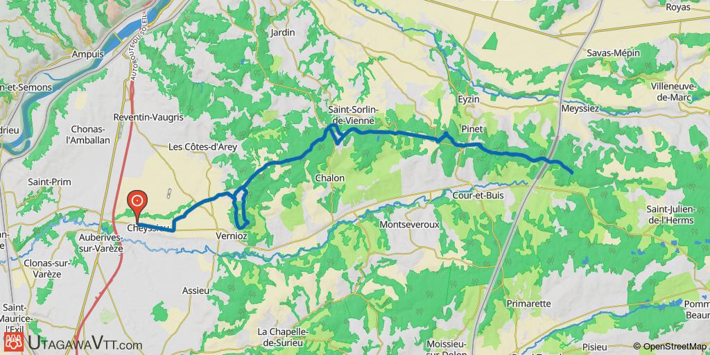 Cheyssieu, forêt des Révolets et des Blaches