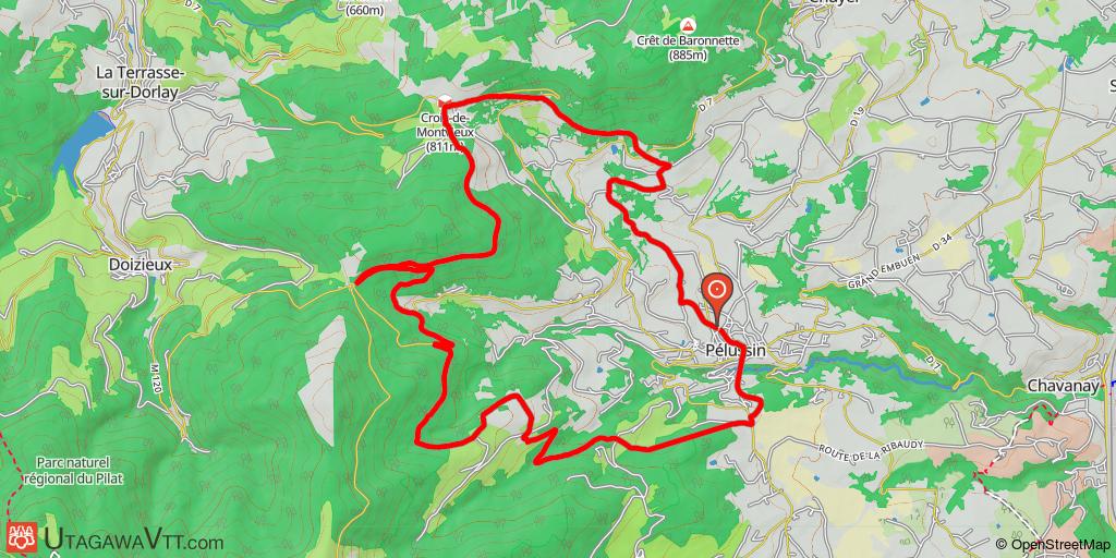 Parc du Pilat - Parcours N°10