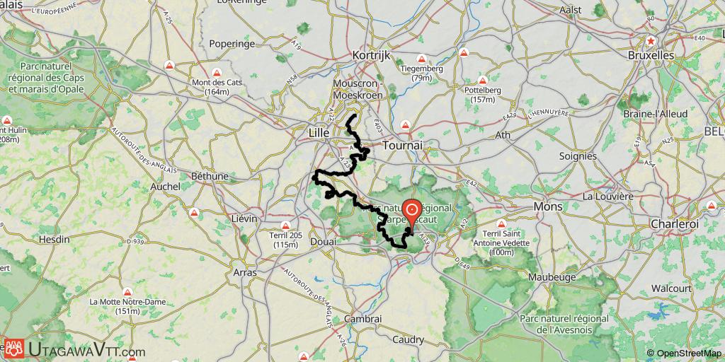 Raid Paris-Roubaix VTT 2011 - 120 km