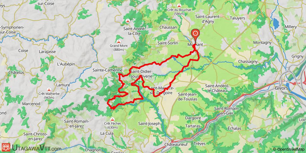 Entre Mornant et la Loire sur les traces de l’ancienne voie ferrée