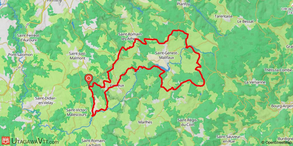 Le plateau du Pilat - Partie sud-ouest 