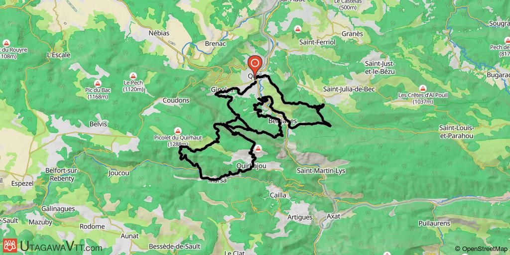 Les trois quilles de Quillan